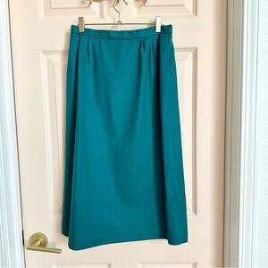 Vintage teal skirt